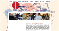 Desktop Screenshot of coburgchurch.org.au